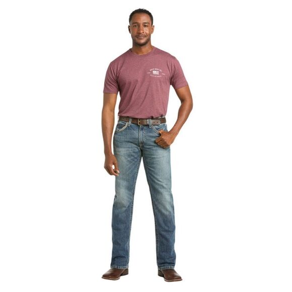 Ariat Mens M5 Slim Gambler Ridgeline Stackable Straight Fit Jeans Size 36/32 NWT